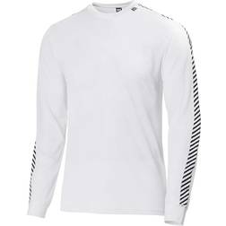 Helly Hansen Dry Stripe Crew Base Layer Men - White