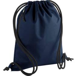 BagBase Recycled Drawstring Bag (One Size) (Navy Blue)