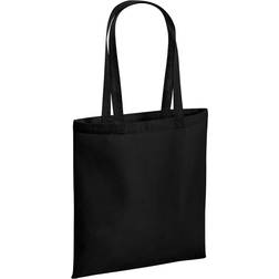 Westford Mill Recycled Cotton Tote Bag (One Size) (Black)