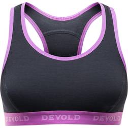 Devold Double Bra Sports bra XS, black/pink