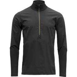 Devold Running Merino Cover Zip Neck Man - Caviar