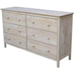 International Concepts Dresser Chest of Drawer 57.3x32"