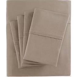 Madison Park 800 Thread Count Bed Sheet Beige (274.32x)