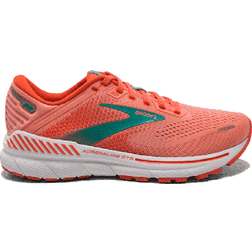 Brooks Adrenaline GTS 22 W - Coral/Latigo Bay/White