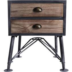 Armen Living Mathis Small Table 20x20"