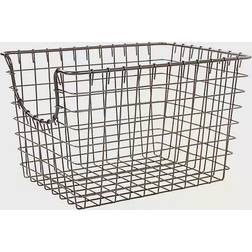 Spectrum Small Metal Scoop Basket 9.5"