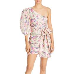 LoveShackFancy Altie Mini Dress - Pink