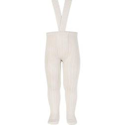 Condor Rib Tights with Braces - Beige (24161-304)