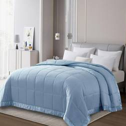 Lcm Home Down Alternative Blankets Blue (228.6x228.6)