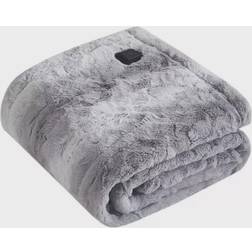 Beautyrest Marselle Heated Wrap with Built-in Controller Blankets Gray (162.56x127)
