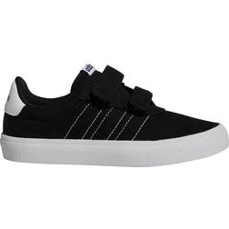 Adidas Kid's Vulcraid3R Skateboarding - Core Black/Cloud White/Core Black