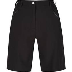 Regatta Women's Xert Stretch Bermuda Light Shorts - Black