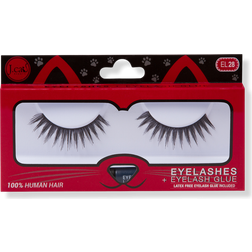 J.Cat Beauty Eyelashes + Eyelash Glue EL28
