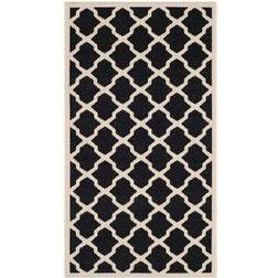 Safavieh Courtyard Evie Beige, Black 31x60"