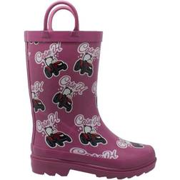 Case IH Toddler's Li'l Pink Rubber Boot - Pink