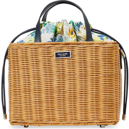 Kate Spade New York New York Rattan Satchel - Parchment