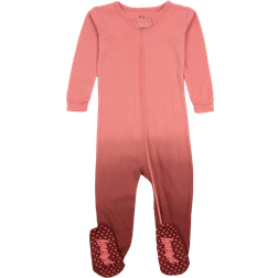 Leveret Baby Footed Ombré Dye Cotton Pajamas - Pink Ombre Tie Dye (32587634016330)