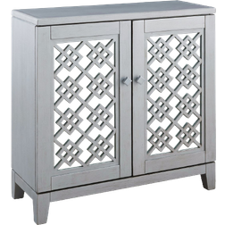 Leick Home Mirrored Storage Cabinet