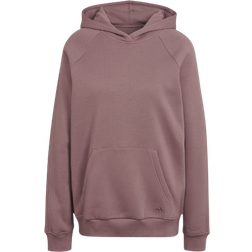 Adidas Women's All Szn Fleece Boyfriend Hoodie - Wonder Oxide