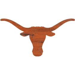 Fan Creations Texas Longhorns Distressed Logo Cutout Sign
