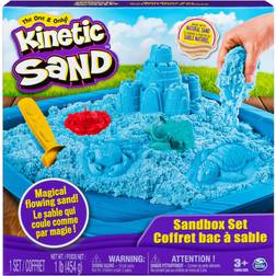 Kinetic Sand Blue Sandbox Playset
