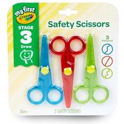 Crayola My First Safety Scissors 3/Pack 81-1458
