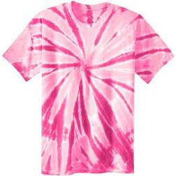 Port & Company Youth Tie-Dye T-Shirt - Pink (PC147Y)