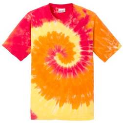 Port & Company Youth Tie-Dye T-Shirt - Blaze Rainbow (PC147Y)