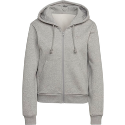 Adidas Women's Sportswear All Szn Fleece Full-Zip Hoodie - Medium Grey Heather