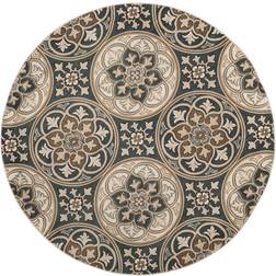 Safavieh Lyndhurst Collection Blue, Beige 96x96"