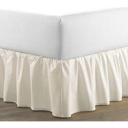 Laura Ashley Ruffled Valance Sheet Beige (203.2x198.12)