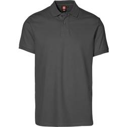 ID Stretch Polo Shirt - Charcoal
