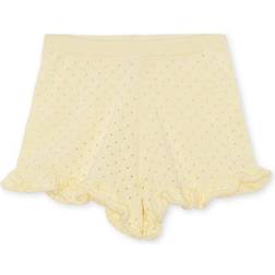 Konges Sløjd Cypres Frill Shorts - Lemon Icing