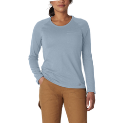 Dickies Women's Cooling Long Sleeve T-shirt - Fog Blue
