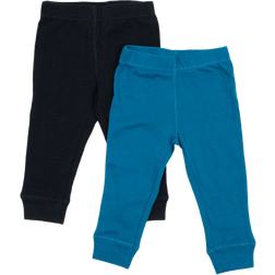 Leveret Baby Boho Crawling Pants & Legging Set - Teal Blue (32455625179210)