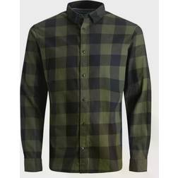 Jack & Jones Gingham Twill Long Sleeve Shirt