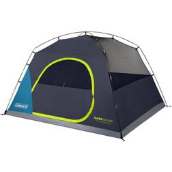 Coleman Skydome Camping Tent with Dark Room Technology, 6 Person