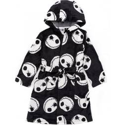 Disney Kid's The Nightmare Before Christmas Bathrobe - Black/White