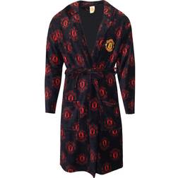 Manchester United FC Mens Logo Bathrobe