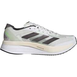 Adidas Adizero Boston 11 M - Crystal White/Night Metallic/Linen Green