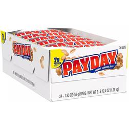 Payday Peanut Caramel Candy Bar 1.85oz 24 1