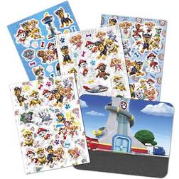 Paw Patrol 720879 Window Sticker with Over 70 Static Stickers and a Landscape Scene