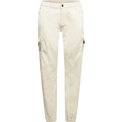 Urban Classics Ladies Ladies High Waist Cargo Pants whitesand