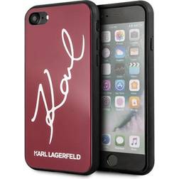 Karl Lagerfeld Signature Glitter Case for iPhone 7/8/SE 2020/SE 2022