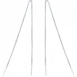 Everneed My Long Chain Earrings - Silver