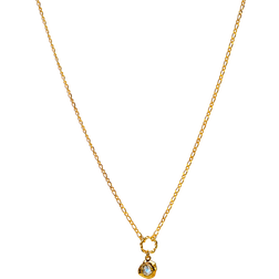 Maanesten Dorith Necklace - Gold/Transparent