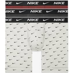 Nike Men's Stretch Boxer Briefs (3-Pack) Cotton Swoosh