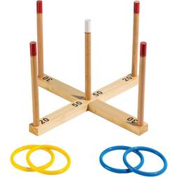 Franklin Sports Wooden Ring Toss