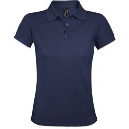 Sols Women's Prime Pique Polo Shirt - French Navy