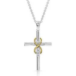 Montana Silversmiths Eternal Faith Cross Necklace